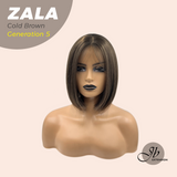 JBEXTENSION GENERATION FIVE 12 Inches Bob Cut Cold Brown Wig ZALA G5 COLD BROWN