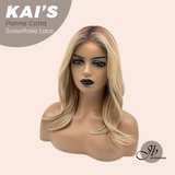 [PRE-ORDER] JBEXTENSION 18 Inches Panna Cotta Pre-Cut Snowflake Lace Frontlace Glueless Wig KAI'S PANNA COTTA【PERMATEASE】【BENDY EAR TABS】