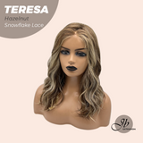 [PRE-ORDER] JBEXTENSION 18 Inches Hazelnut Pre-Cut Snowflake Lace Frontlace Glueless Wig TERESA HAZELNUT【PERMATEASE】