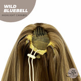 JBEXTENSION 22 Inches Ponytail Coulisse Straight【WILD BLUEBELL】