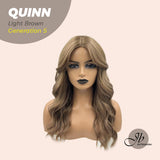 JBEXTENSION GENERATION FIVE 20 Inches Light Brown Body Wave Wig QUINN LIGHT BROWN G5