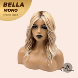 [PRE-ORDER] JBEXTENSION BELLA MONO Monofilament Handmade Wig 6X5 Full Monofilament Hand Tied Top Wig 15 Inches Peach Blonde Mono Lace Wig With Anti-slip Silicone Strips Glueless Wig BELLA MONO【BENDY EAR TABS】
