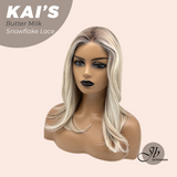[PRE-ORDER] JBEXTENSION 18 Inches Butter Milk Pre-Cut Snowflake Lace Frontlace Glueless Wig KAI'S BUTTER MILK【PERMATEASE】