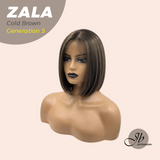 JBEXTENSION GENERATION FIVE 12 Inches Bob Cut Cold Brown Wig ZALA G5 COLD BROWN