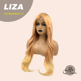 JBEXTENSION GENERATION FIVE 28 Inches Peach Blonde Curly Wig LIZA G5