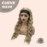 JBEXTENSION 26 Inches Long Wave Honey Blonde Headband Wig CURVE WAVE - HONEY BLONDE