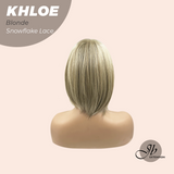 [PRE-ORDER] JBEXTENSION 12 Inches Bob Cut Blonde Pre-Cut Snowflake Lace Frontlace Glueless Wig KHLOE BLONDE