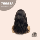 [PRE-ORDER] JBEXTENSION 18 Inches Brwon Pre-Cut Snowflake Lace Frontlace Glueless Wig TERESA