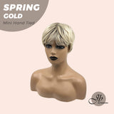 [PRE-ORDER] JBEXTENSION Pixie Cut Blonde Mini Hand Tied Fashion Wig SPRING GOLD