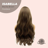 JBEXTENSION 24 Inches Mocha Brown Body Wave Pre-Cut Frontlace Wig ISABELLA
