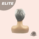 JBEXTENSION Pixie Cut Silver Fashion Women Man Wig ELITE