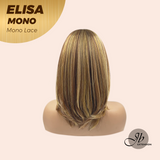 HOT OF SEASON - JBEXTENSION ELISA MONO Monofilament Handmade Wig 6X5 Full Monofilament Hand Tied Top Wig 16 Inches Crème Caramel Mono Lace Wig With Anti-slip Silicone Strips Glueless Wig ELISA MONO