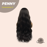 JBEXTENSION GENERATION FIVE 28 Inches Midnight Brown( Black/Brown) Wave Wig PENNY G5