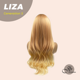 JBEXTENSION GENERATION FIVE 28 Inches Peach Blonde Curly Wig LIZA G5