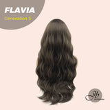 JBEXTENSION GENERATION FIVE 28 Inches Cold Brown Body Wave Wig FLAVIA