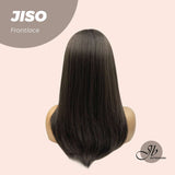[PRE-ORDER] JBEXTENSION 20 Inches Nature Brown Pre-Cut Frontlace Wig With Bangs JISO