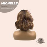 [PRE-ORDER] JBEXTENSION 10 Inches Prownk Pre-Cut Side Part Snowflake Lace Frontlace Glueless Wig MICHELLE PROWNK