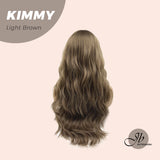 JBEXTENSION 24 Inches Light Brown Body Wave Wig KIMMY LIGHT BROWN