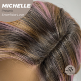 [PRE-ORDER] JBEXTENSION 10 Inches Prownk Pre-Cut Side Part Snowflake Lace Frontlace Glueless Wig MICHELLE PROWNK
