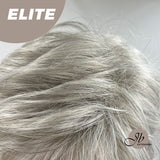 JBEXTENSION Pixie Cut Silver Fashion Women Man Wig ELITE