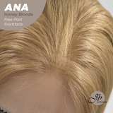 JBEXTENSION 28 Inches Honey Blonde Straight 13X6 Free Part Frontlace Glueless Wig ANA HONEY BLONDE