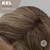 [PRE-ORDER] JBEXTENSION 22 Inches Bali Blonde Pre-Cut Snowflake Lace Frontlace Glueless Wig KEL BALI BLONDE【PERMATEASE】【BENDY EAR TABS】