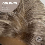 JBEXTENSION 12 Inches Bob Cut  Light Blonde Free Part Pre-Cut Frontlace Wig DOLPHIN GOLD