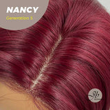 JBEXTENSION GENERATION FIVE Peluca de mujer recta natural roja de 26 pulgadas NANCY G5