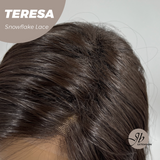 [PRE-ORDER] JBEXTENSION 18 Inches Brwon Pre-Cut Snowflake Lace Frontlace Glueless Wig TERESA