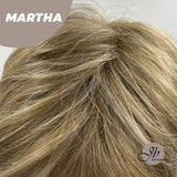 [PRE-ORDER] JBEXTENSION Pixie Cut Champagne Half Real Human Hair Half Futura Fiber Fashion Wig MARTHA