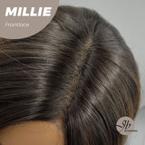 [PRE-ORDER] JBEXTENSION 17 Inches Wave Mocha With Dark Root Pre-Cut Frontlace Glueless Wig MILLIE