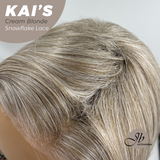 [PRE-ORDER] JBEXTENSION 18 Inches Cream Blonde Pre-Cut Snowflake Lace Frontlace Glueless Wig KAI'S CREAM BLONDE【PERMATEASE】