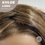 [PRE-ORDER] JBEXTENSION 18 Inches Caramel Pre-Cut Snowflake Lace Frontlace Glueless Wig KHLOE LONG