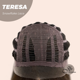 [PRE-ORDER] JBEXTENSION 18 Inches Brwon Pre-Cut Snowflake Lace Frontlace Glueless Wig TERESA