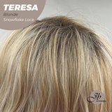 [PRE-ORDER] JBEXTENSION 18 Inches Mix Blonde Pre-Cut Snowflake Lace Frontlace Glueless Wig TERESA BLONDE【PERMATEASE】