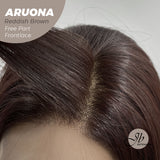 [PRE-ORDER] JBEXTENSION 28 Inches Reddish Brown Straight Free Part Frontlace Wig ARUONA REDDISH BROWN