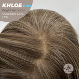 JBEXTENSION 12 Inches Bob Cut Bright Hazelnut Pre-Cut 13X6 Free Part Snowflake Lace Frontlace Glueless Wig KHLOE PRO - BRIGHT HAZELNUT【BENDY EAR TABS】