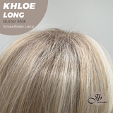 [PRE-ORDER] JBEXTENSION 18 Inches Butter Milk Pre-Cut Snowflake Lace Frontlace Glueless Wig KHLOE LONG BUTTER MILK【PERMATEASE】【BENDY EAR TABS】