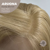 [PRE-ORDER] JBEXTENSION 28 Inches Honey Blonde Straight Free Part Frontlace Wig ARUONA HONEY BLONDE