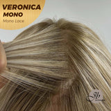 [PRE-ORDER] JBEXTENSION VERONICA MONO Full Monofilament Wig 12 Inches Blonde Wave Mono Lace Wig With Anti-slip Silicone Strips Glueless Wig Veronica Mono