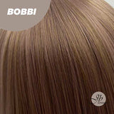 JBEXTENSION 12 Inches Bob Cut Mix Dark Pink Princess-Cut Wig BOBBI