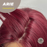 JBEXTENSION GENERATION FIVE 22 Inches Red Curly Women Wig ARIE