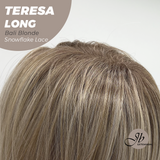 [PRE-ORDER] JBEXTENSION 22 Inches Long Bali Blonde Pre-Cut Snowflake Lace Frontlace Glueless Wig TERESA LONG BALI BLONDE【PERMATEASE】【BENDY EAR TABS】