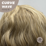 JBEXTENSION 26 Inches Long Wave Honey Blonde Headband Wig CURVE WAVE - HONEY BLONDE