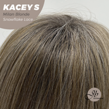 [PRE-ORDER] JBEXTENSION 20 Inches Milan Blonde Pre-Cut Snowflake Lace Frontlace Glueless Wig KACEY S MILAN BLONDE【PERMATEASE】【BENDY EAR TABS】