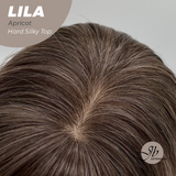 [PRE-ORDER] JBEXTENSION 20 Inches Scalpiana Apricot Wolf Cut 3.5X4 Hard Silky Top Natural Scalp Effect Wig With Bangs LILA APRICOT
