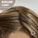 [PRE-ORDER] JBEXTENSION 18 Inches Caramel Pre-Cut Snowflake Lace Frontlace Glueless Wig KHLOE LONG