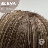 [PRE-ORDER] JBEXTENSION 18 Inches Hazelnut Pre-Cut Snowflake Lace Frontlace Glueless Wig ELENA HAZELNUT【PERMATEASE】【BENDY EAR TABS】