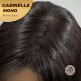 [PRE-ORDER] JBEXTENSION GABRIELLA MONO Full Monofilament Wig 20 Inches Black Wave Mono Lace Wig With Anti-slip Silicone Strips Glueless Wig GABRIELLA MONO