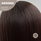 [PRE-ORDER] JBEXTENSION 28 Inches Reddish Brown Straight Free Part Frontlace Wig ARUONA REDDISH BROWN